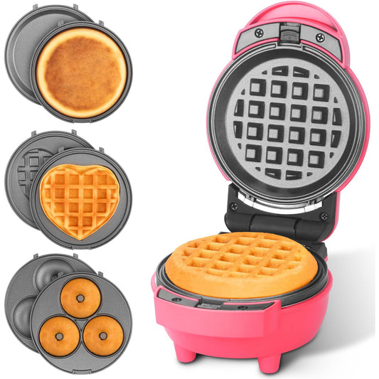 Waffle Maker Removable Plates